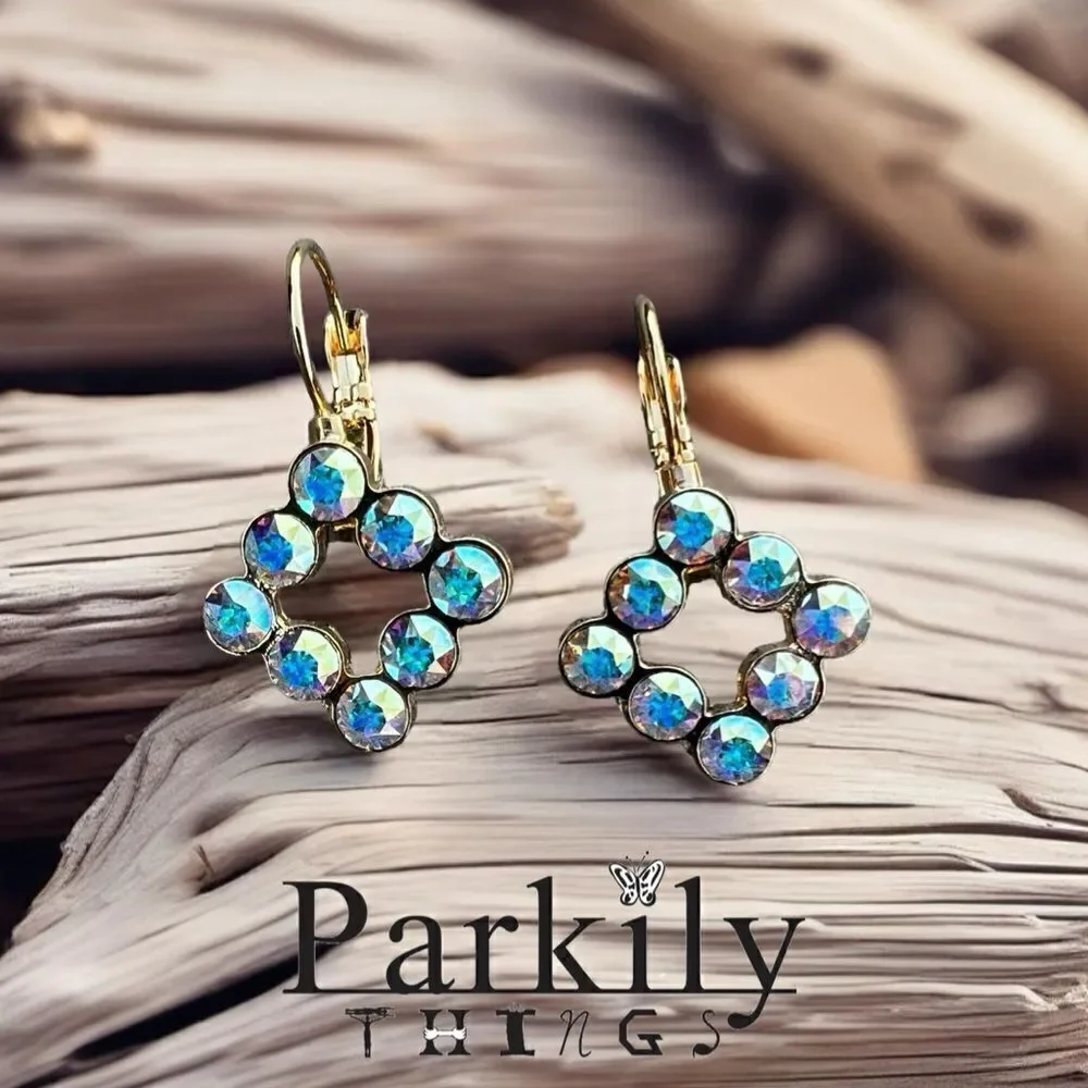Handcrafted Earrings with Swarovski Crystal